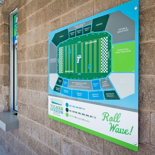 Stadium Wall Graphic