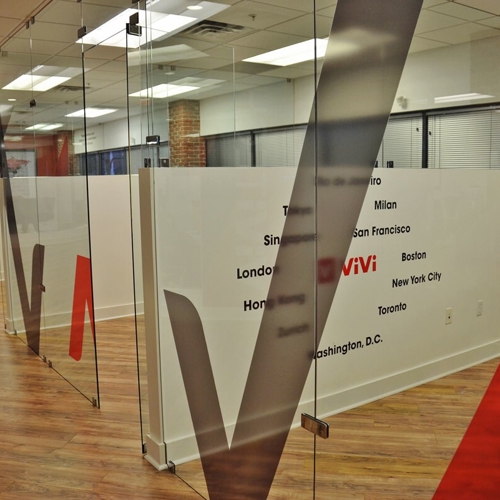 Office Glass Wall Decals