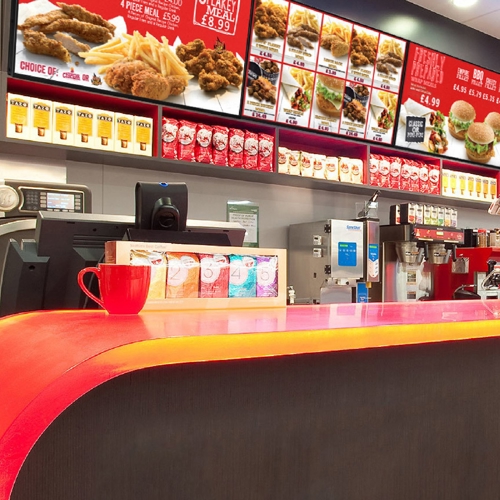 BBQ Digital Menu Board
