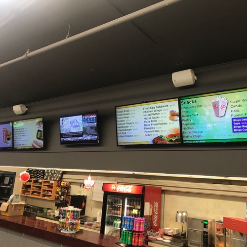 Snack Digital Menu Board