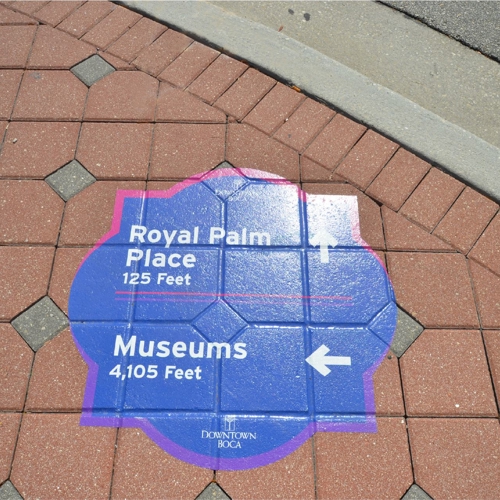 Wayfinding Floor Graphics