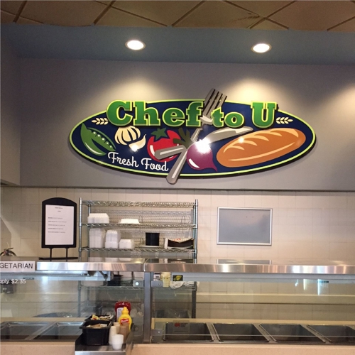 Custom Dimensional Wall Sign