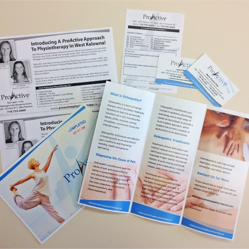 Pamphlets and Business Cards