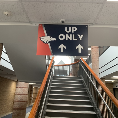 Allen High School Vertical Banner