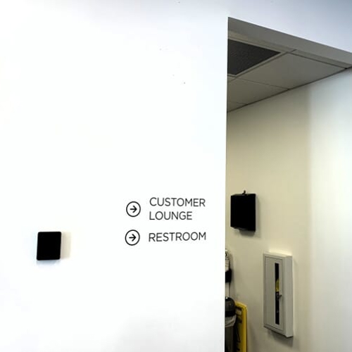 Interior Wall Lettering