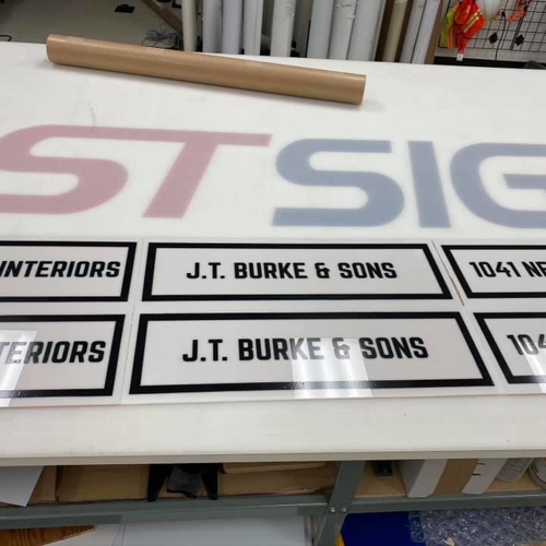 Interior Signage