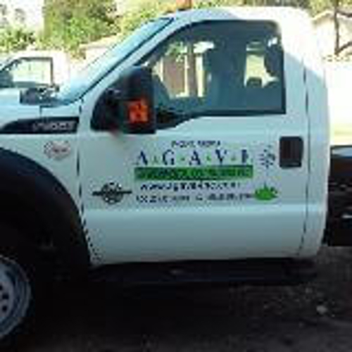 Agave truck doors with graphics